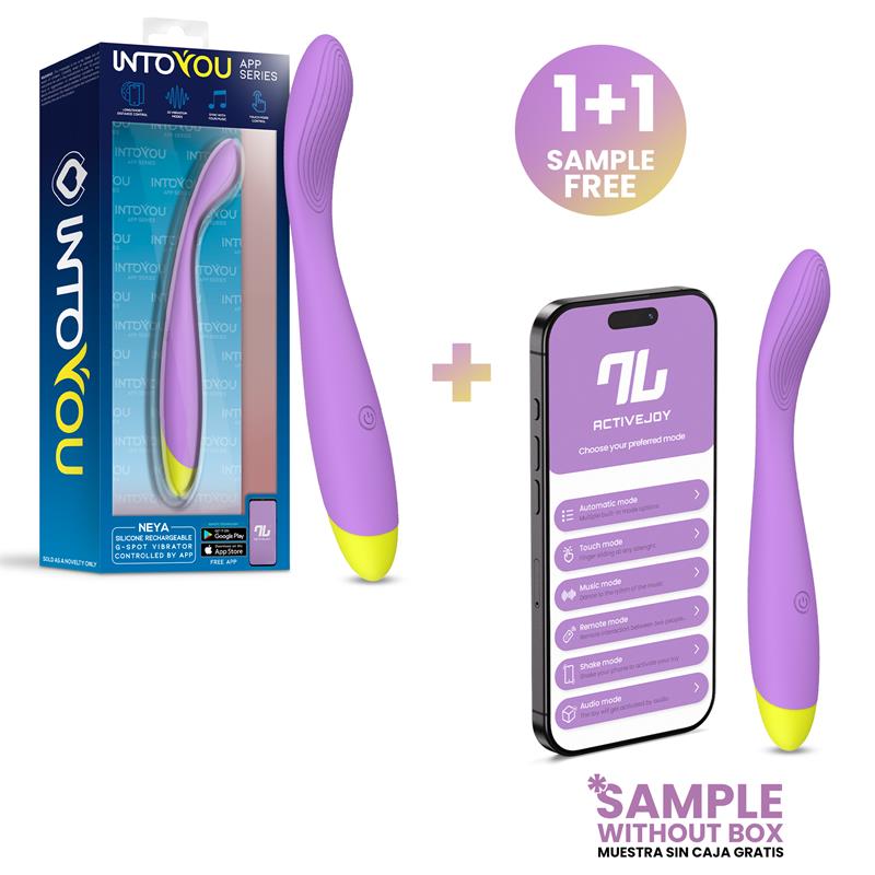 Pack 1+1 Neya Vibrador Punto G con APP