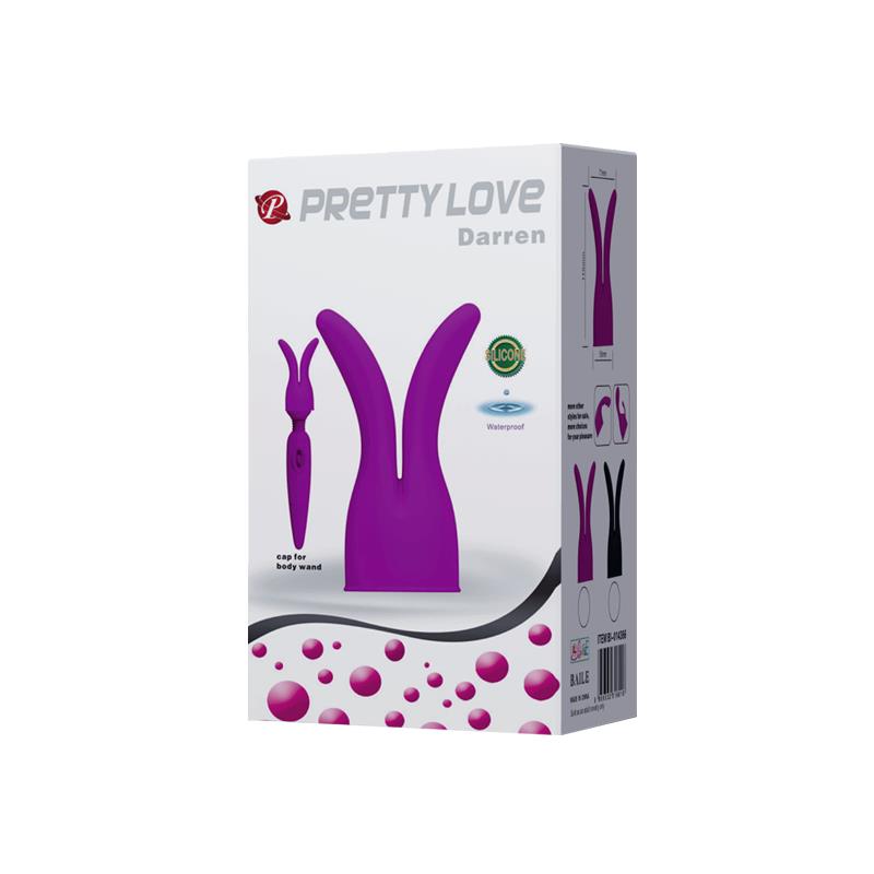 Pretty Love Cabezal Masajeador Darren Púrpura - Imagen 7
