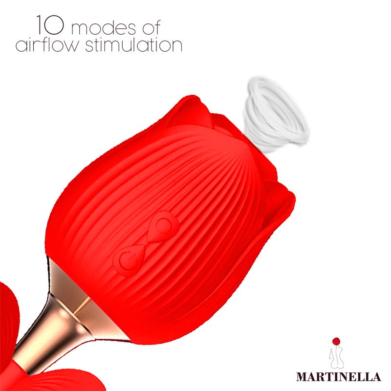 Rosa con Succión y Mariposa con Vibración - Imagen 3