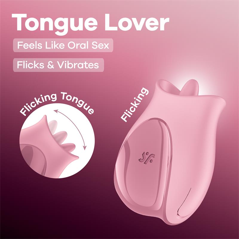 Tongue Lover Rosa