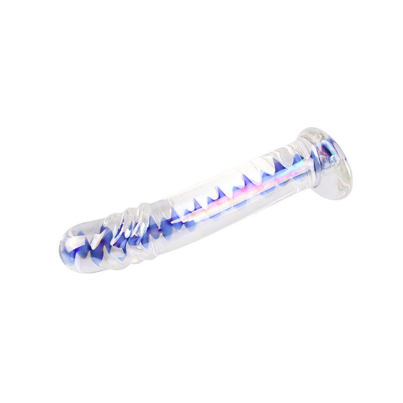 Anal Swirl Dildo Anal de Cristal 6.7 - Imagen 5