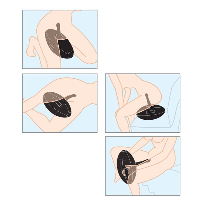 Asiento Inflable con Dildo Body Dock - Imagen 4