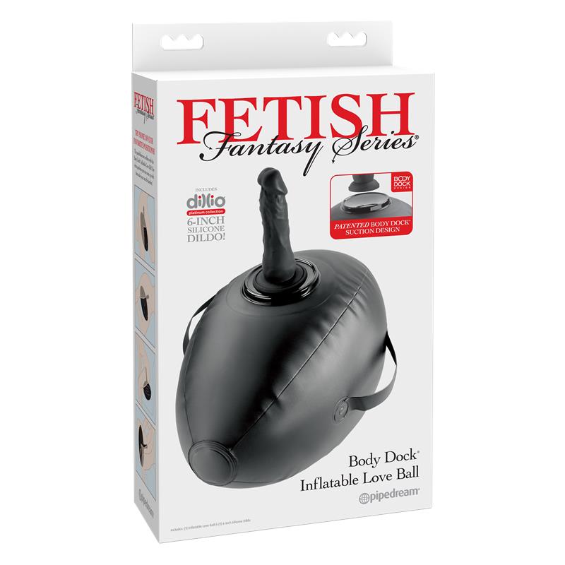 Asiento Inflable con Dildo Body Dock - Imagen 5