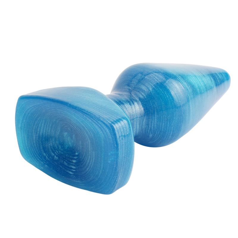 Big Plug Plug Anal Azul 6 - 15.5 cm - Imagen 4