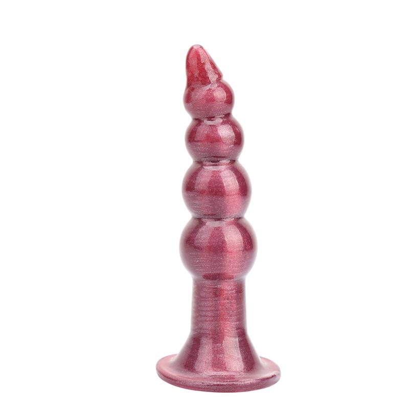 Dead in Red Plug Anal Rojo 5.5 - 14.4cm - Imagen 2