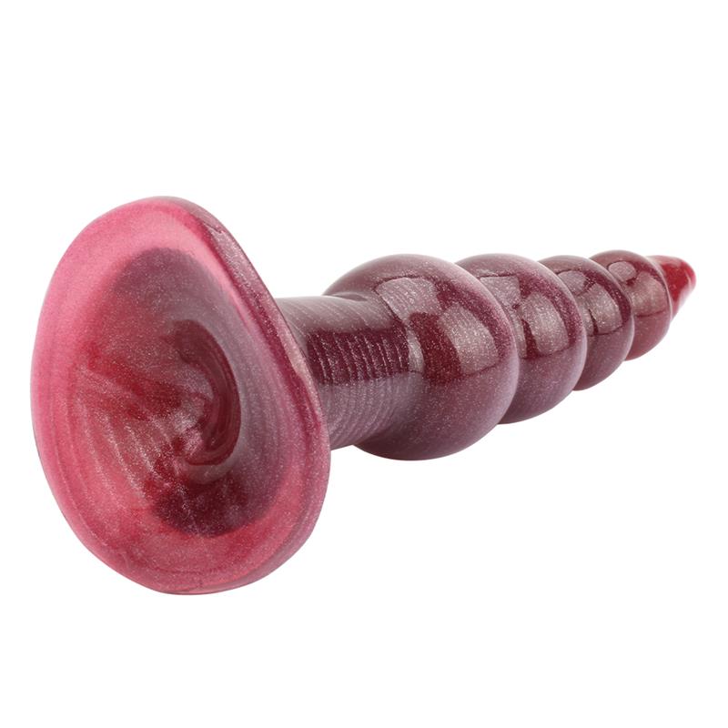 Dead in Red Plug Anal Rojo 5.5 - 14.4cm - Imagen 5