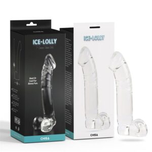 Dildo Realista de Cristal 6.9