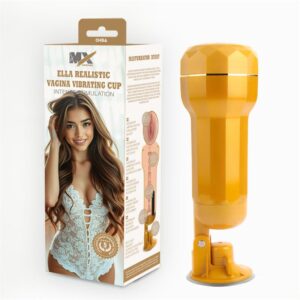 Ella Masturbador Vagina Realista con Vibración