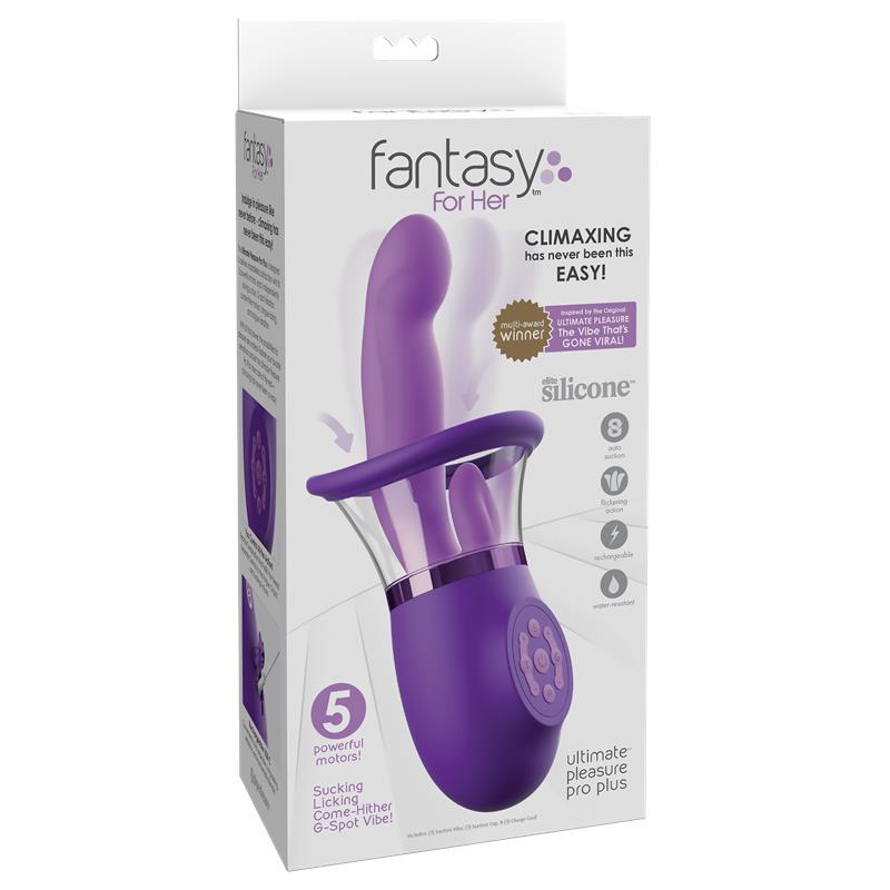 Estimulador con Lengua y Succión Ultimate Pleasure Pro Plus - Imagen 6