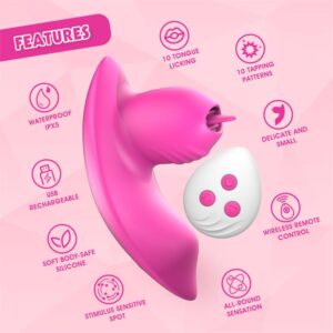 Licker Estimulador de Braguita con Lengua