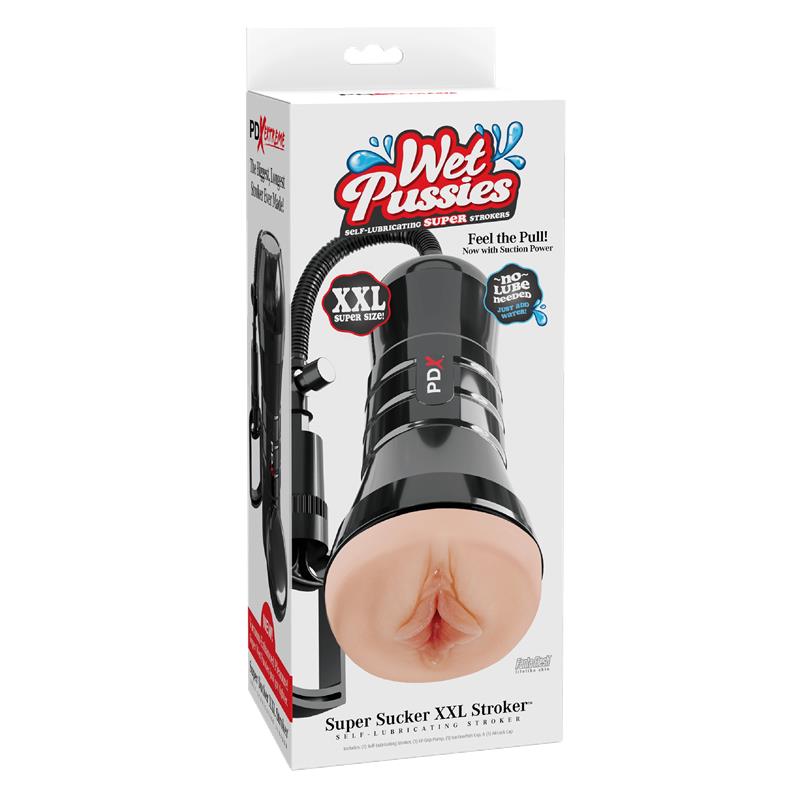 Masturbador Super Sucker XXL con Auto-Lubricacion - Imagen 5