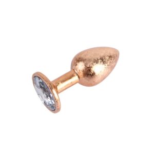 Nebula Gold Gem Plug Anal con Joya en la Base Talla S