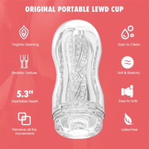 Original Portable Lewd Cup Masturbador