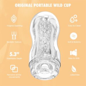 Original Portable Wild Cup Masturbador