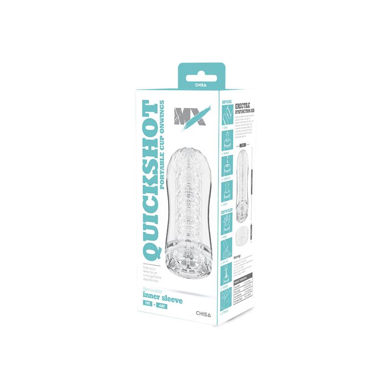 Quickshot Portable Cup Onwings Masturbador - Imagen 12