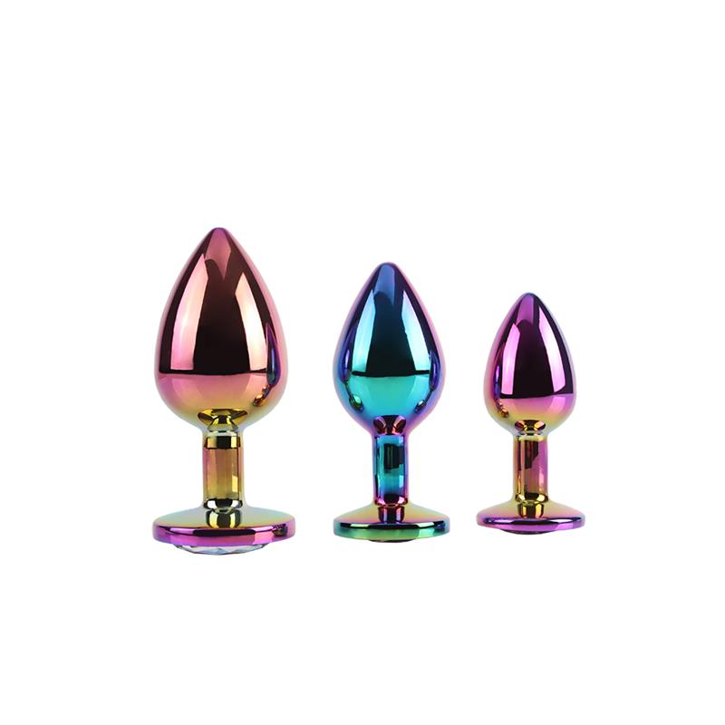 Rainbow Gem Set 3 Plugs Anales - Imagen 4
