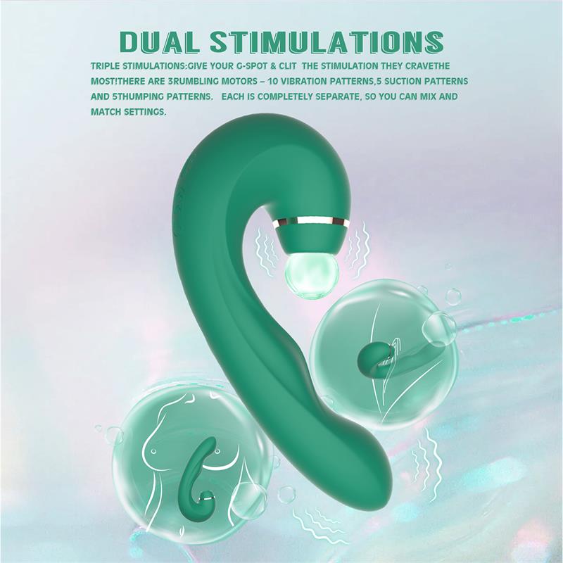 Siren Vibrador con Succion y Golpeteo - Imagen 2