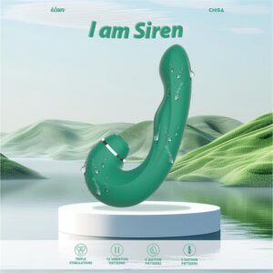 Siren Vibrador con Succion y Golpeteo