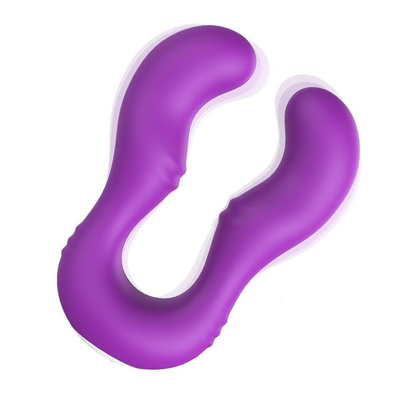 Vibrador Doble para Parejas Púrpura