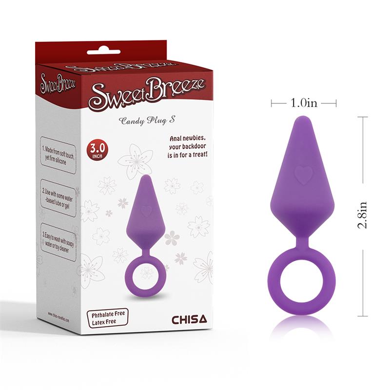 Candy Plug Anal Talla S Purpura - Imagen 5