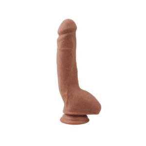 Carnal Pleasure Dildo dual Density Bronceado 23.5cm