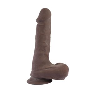 Cock Shoot Dildo dual Density Marrón 20cm