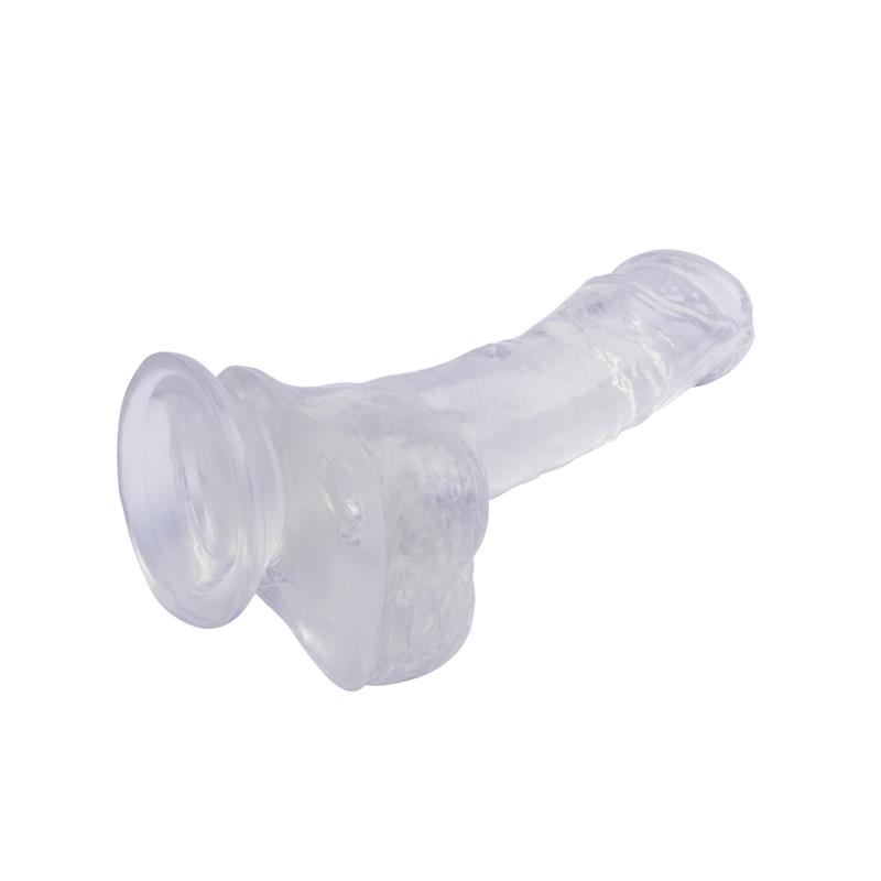 Dildo 7.5 - 19.5cm Transparente - Imagen 4