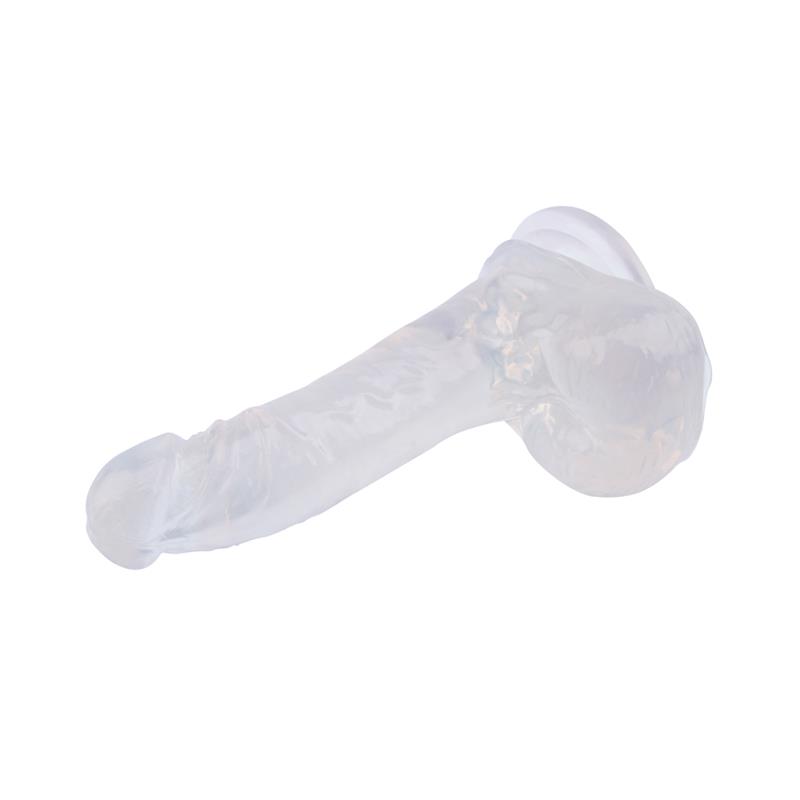 Dildo 7.5 - 19.5cm Transparente - Imagen 5