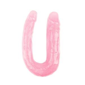 Dildo Doble 13 - 17cm Rosa