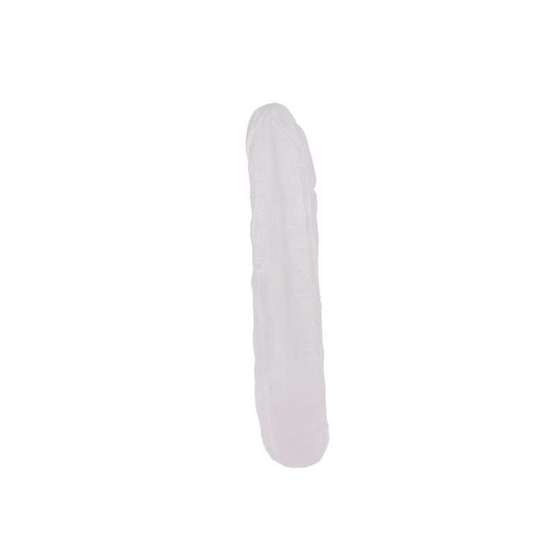 Dildo Doble 13 - 17cm Transparente - Imagen 2