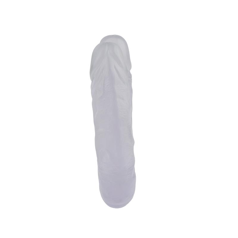 Dildo Doble 14 - 18cm Transparente - Imagen 2