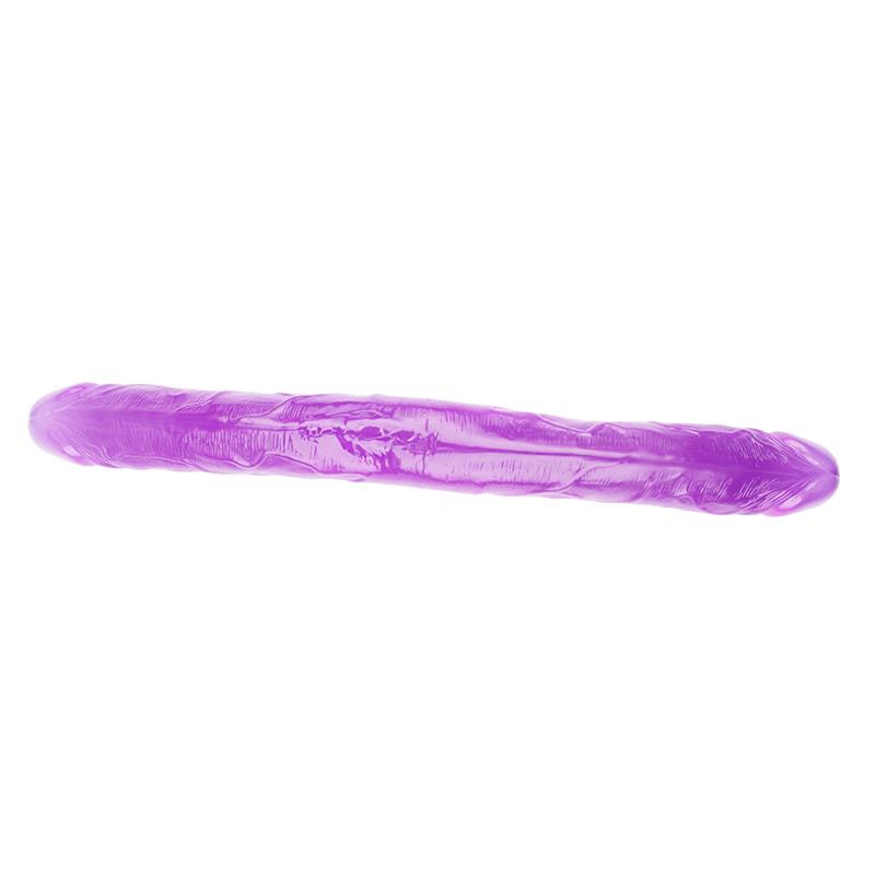 Dildo Doble 18 - 46cm Purpura - Imagen 4