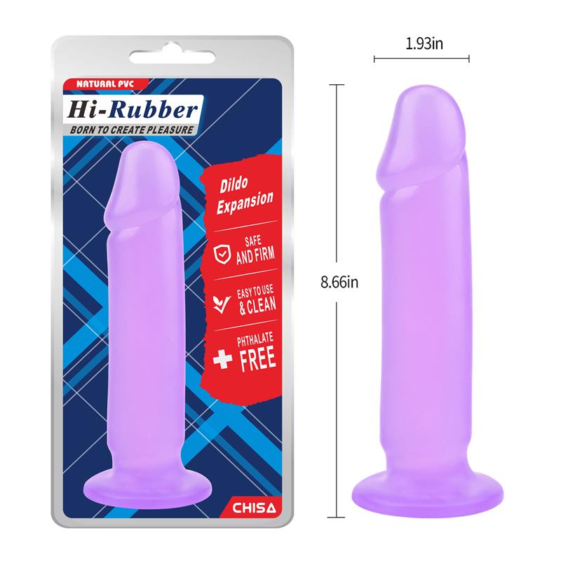 Dildo Expansion Purpura 22cm - Imagen 6