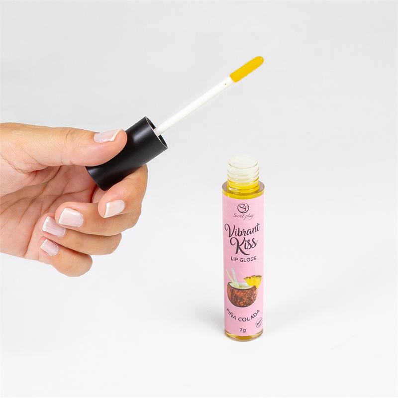 Lip Gloss Vibrant Kiss Piña Colada 7 gr - Imagen 3