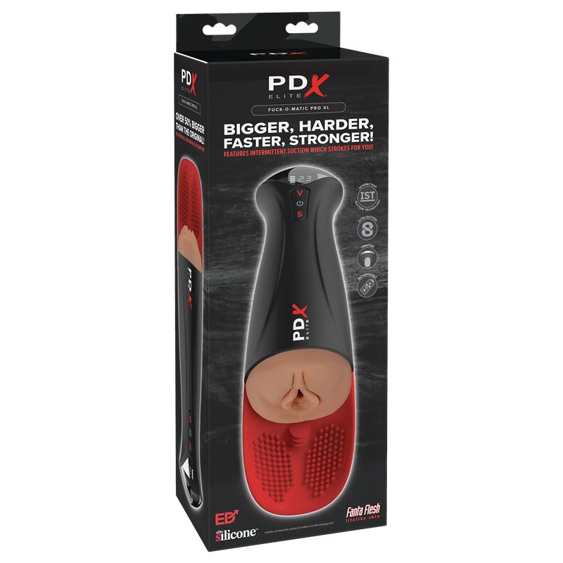 Masturbador Fuck-O-Matic Pro XL Marrón - Imagen 6