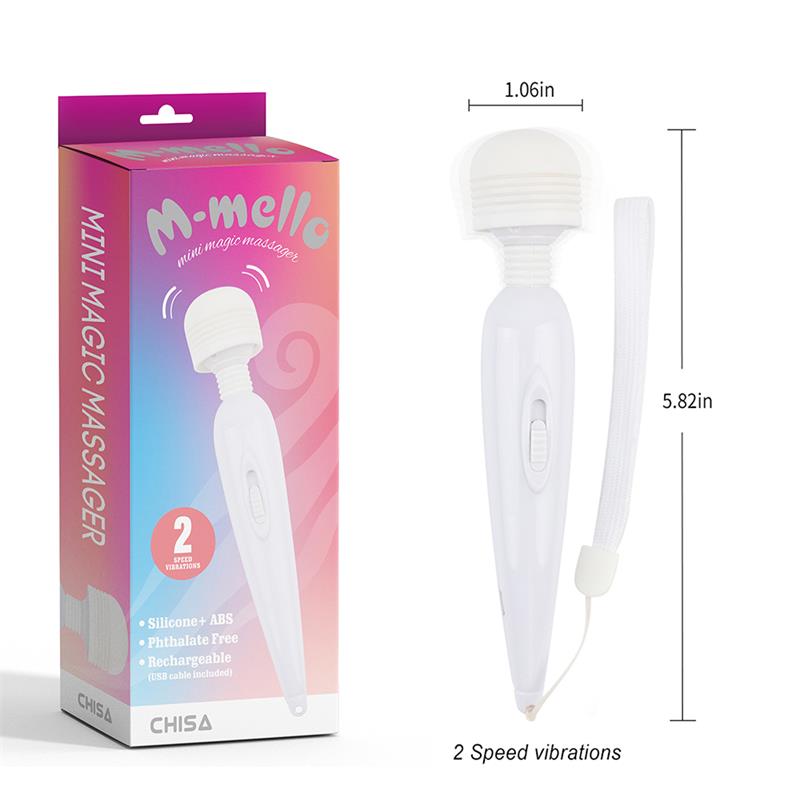 Mini Magic Masageador Blanco 14.8cm - Imagen 4