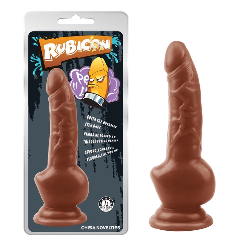 Obsidian Intruder Dildo 7.3 - 18cm Marrón - Imagen 2