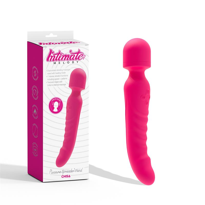 Pleasure Spreader Masajeador con Efecto Calor Rosa - Imagen 5
