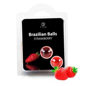 Set 2 Brazilian Balls Aroma Fresa