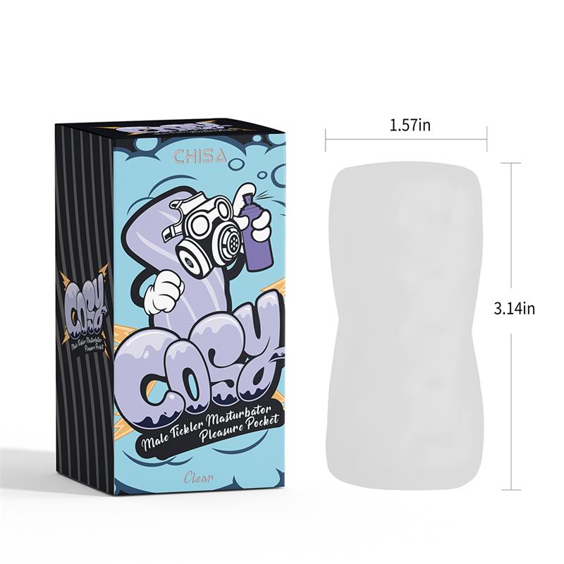 Stamina Masturbador Pleasure Pocket Transparente - Imagen 5