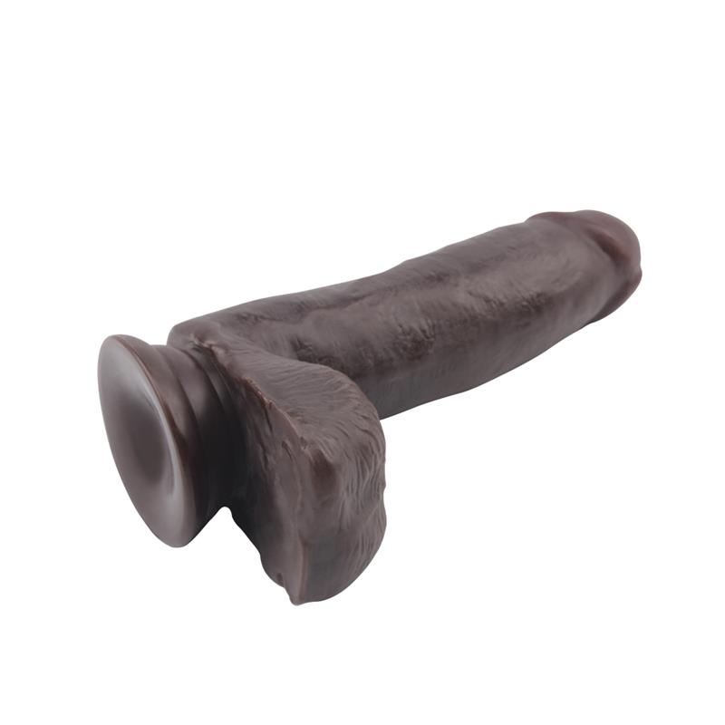 Dildo Dual Density Fashion Dude 17 x 3.6 cm Marron - Imagen 5