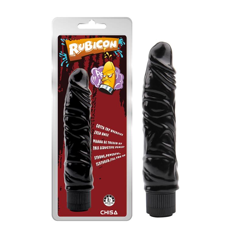 Rude Vibrating Him Vibrador 8.7 - 22cm Negro - Imagen 6