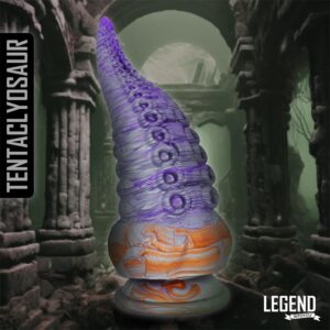 Tentaclyosaur Dildo Tentáculo Pulpo Silicona Líquida 20 cm